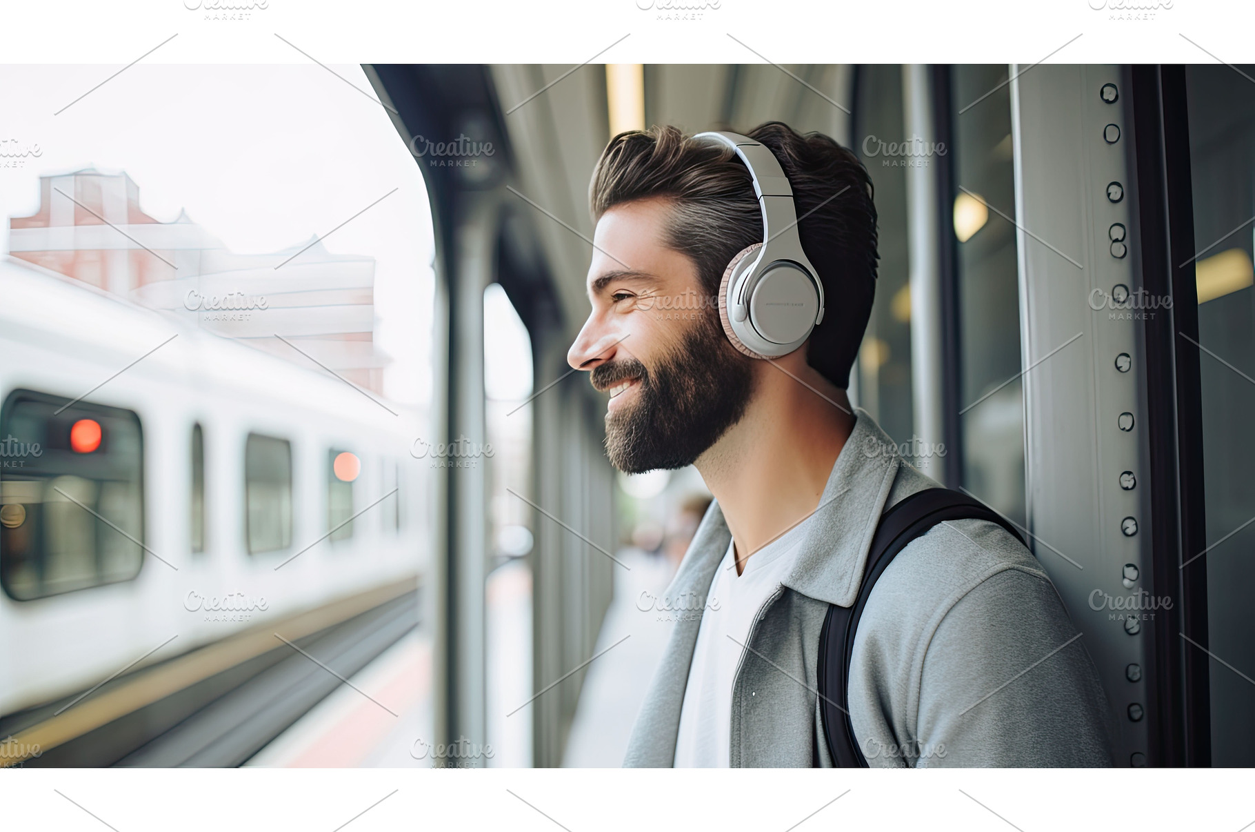 headphones technology grey ai, a Technology Photo by pikepicture