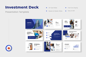 Capital - Investor Deck PowerPoint, a Presentation Template by Premast
