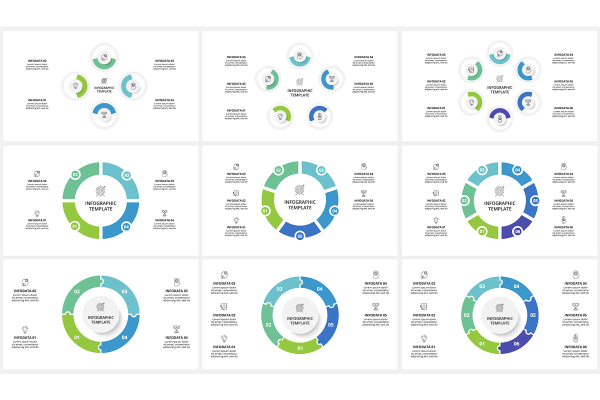 Diagram Presentation Canva Template preview 6