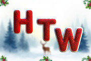 Frosted Plush Alphabet & Number, an Object Graphic by Graphic Template (Thumbnail 2 of 3)