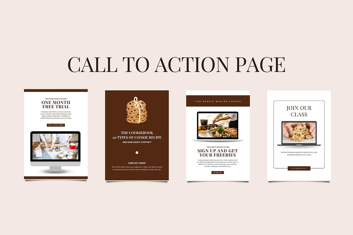 Canva Cookie E-Book Template, a Templates & Theme by Raytas Studio (Photo 7 of 11)