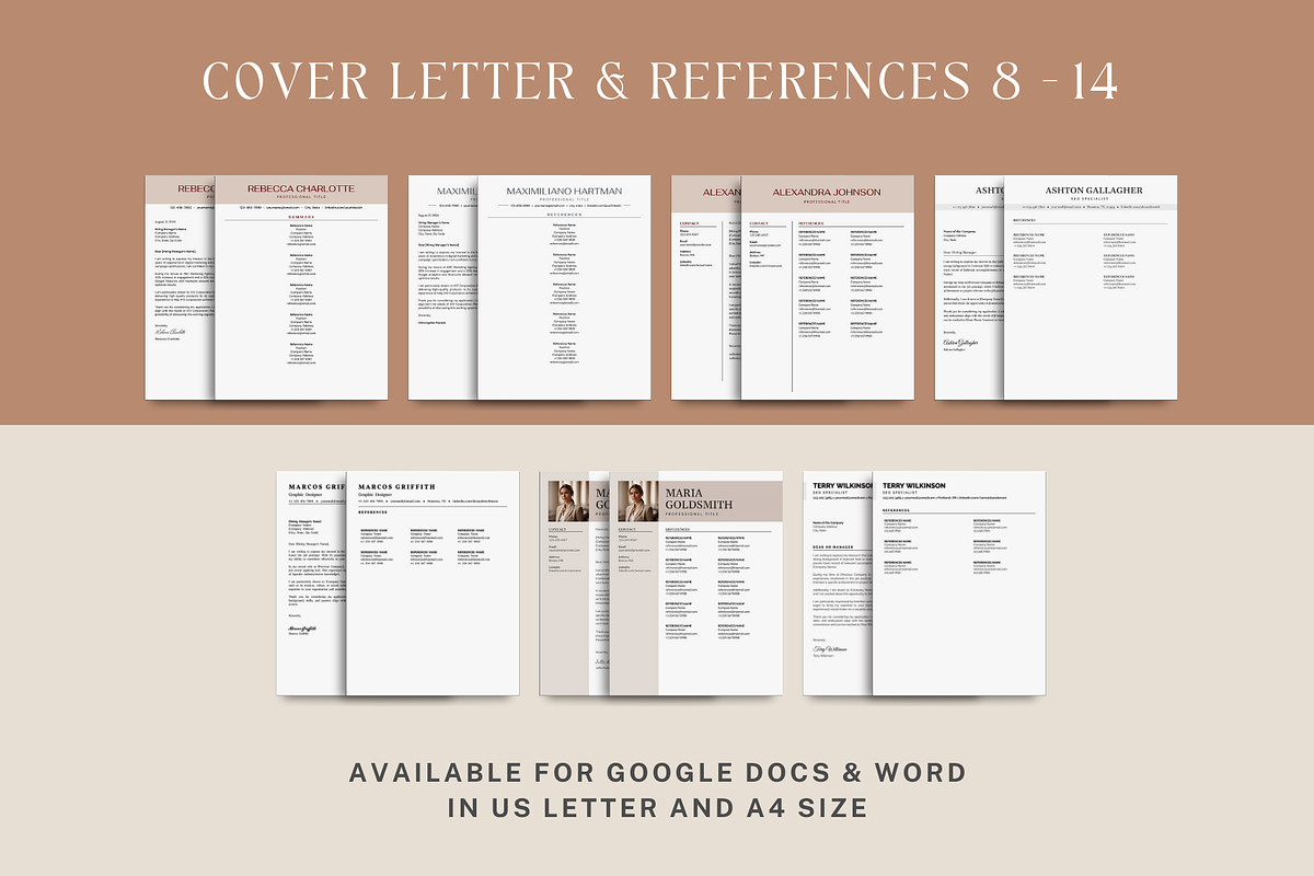 Resume Template Bundle, a Resume Template by bonadigitals (Photo 7 of 8)