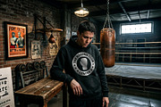 The Boxing Club Center Logo Template, a Branding & Logo Template by Aura Canyon HQ (Thumbnail 3 of 7)