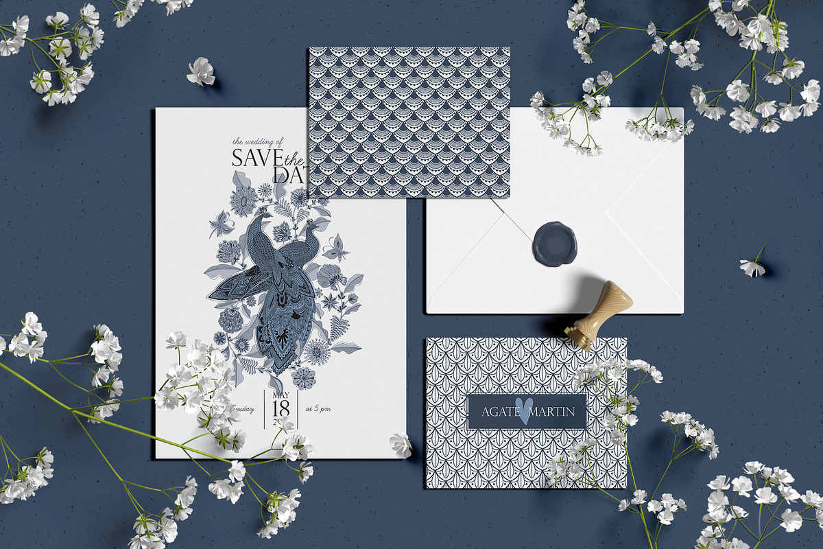 FROST GARDEN Patterns Collection, a Pattern Graphic by LazuInna Shop (Photo 2 of 10)