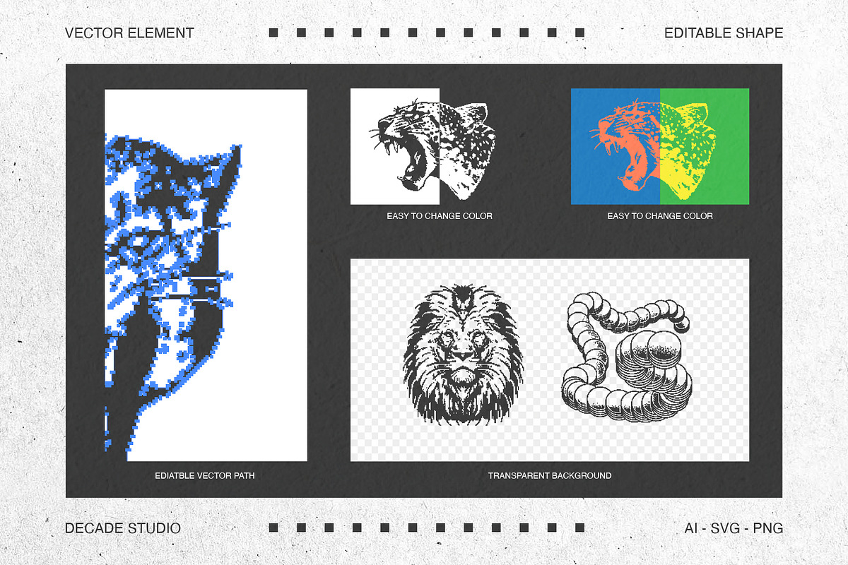 8Bit Pixelated Y2K Vector Pack, an Object Graphic by Decade Studio (Photo 4 of 6)