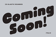CS Glastic Rounded, a Sans Serif Font by Craft Supply Co. (Thumbnail 2 of 8)