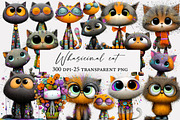 Whasicimal cat clipart, an Illustration by Designworld (Thumbnail 1 of 5)