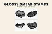 Glossy Smear Photoshop Brushes, a Brush Add-On by AB-TheDesigner (Thumbnail 4 of 4)
