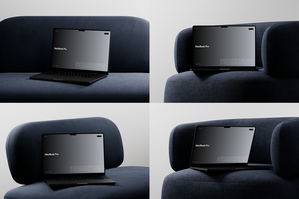 MacBook Pro Mockup Collection R02, a Mac Mockup by Lumatte (Photo 12 of 13)