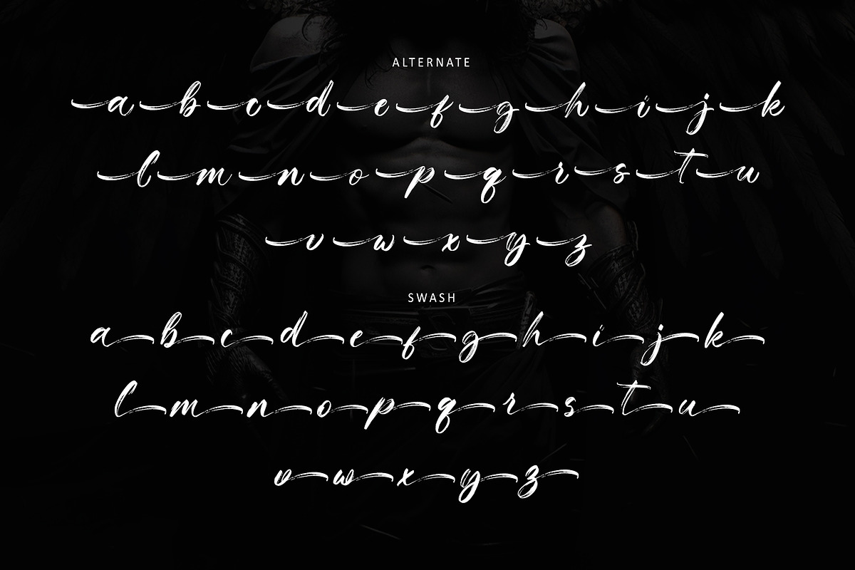 Mikhael Handwritten, a Handwritten Font by Letterara