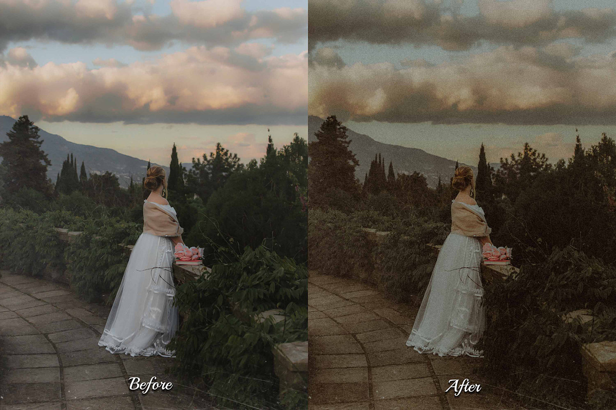12 Cottage Film Photoshop Actions, an Action Add-On by 3Motional (Photo 3 of 10)
