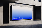 Outdoor Billboard Mockup, an Advertising Mockup by Aquarianz Studio (Thumbnail 1 of 4)