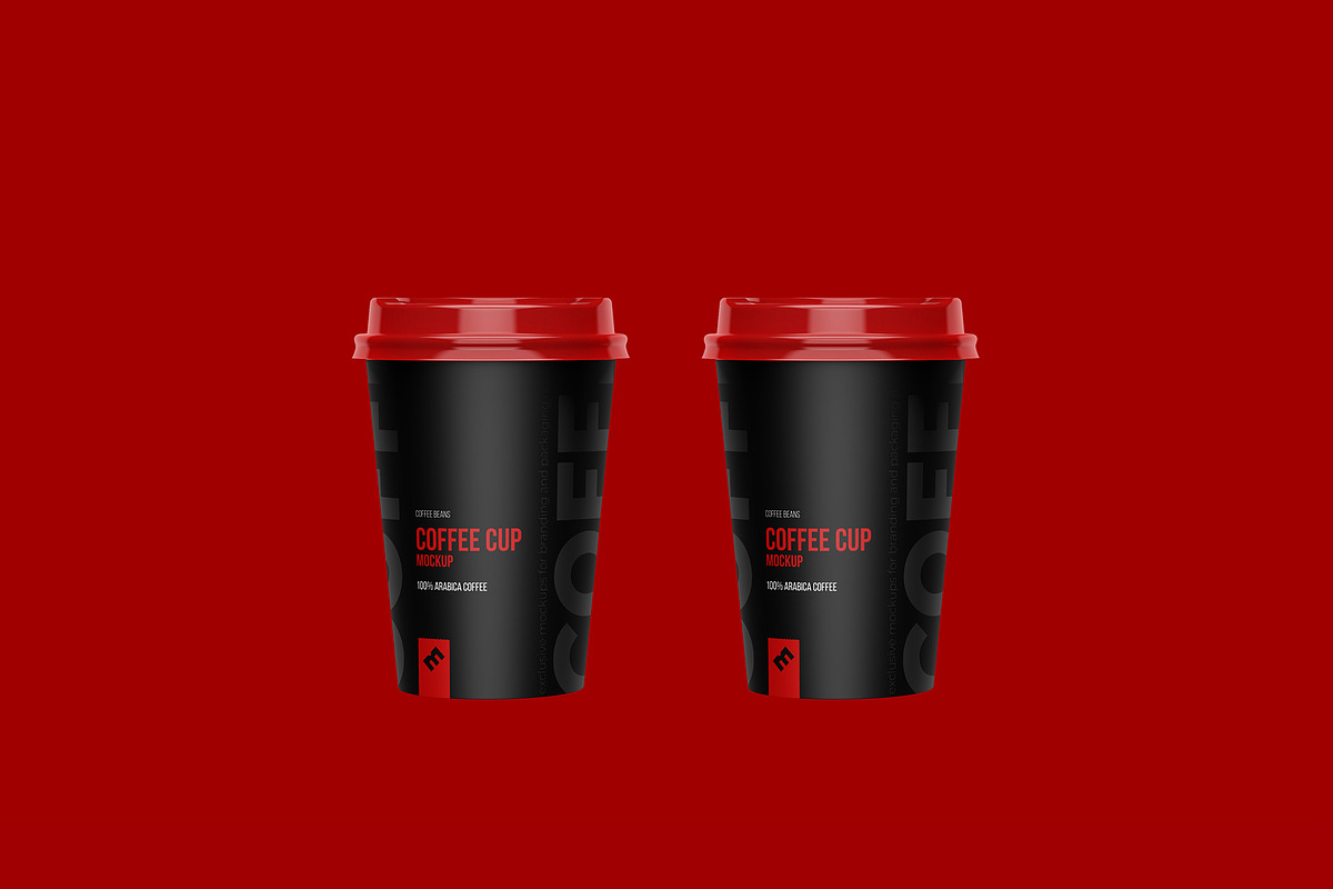 Coffee Cups Holder, Carrier mockup, a Cups & Container Mockup by easymock (Photo 13 of 13)