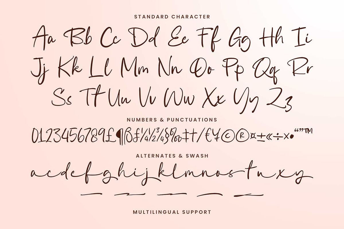 Casual Handwriting Font - Belarista, a Font by Novitype (Photo 11 of 12)