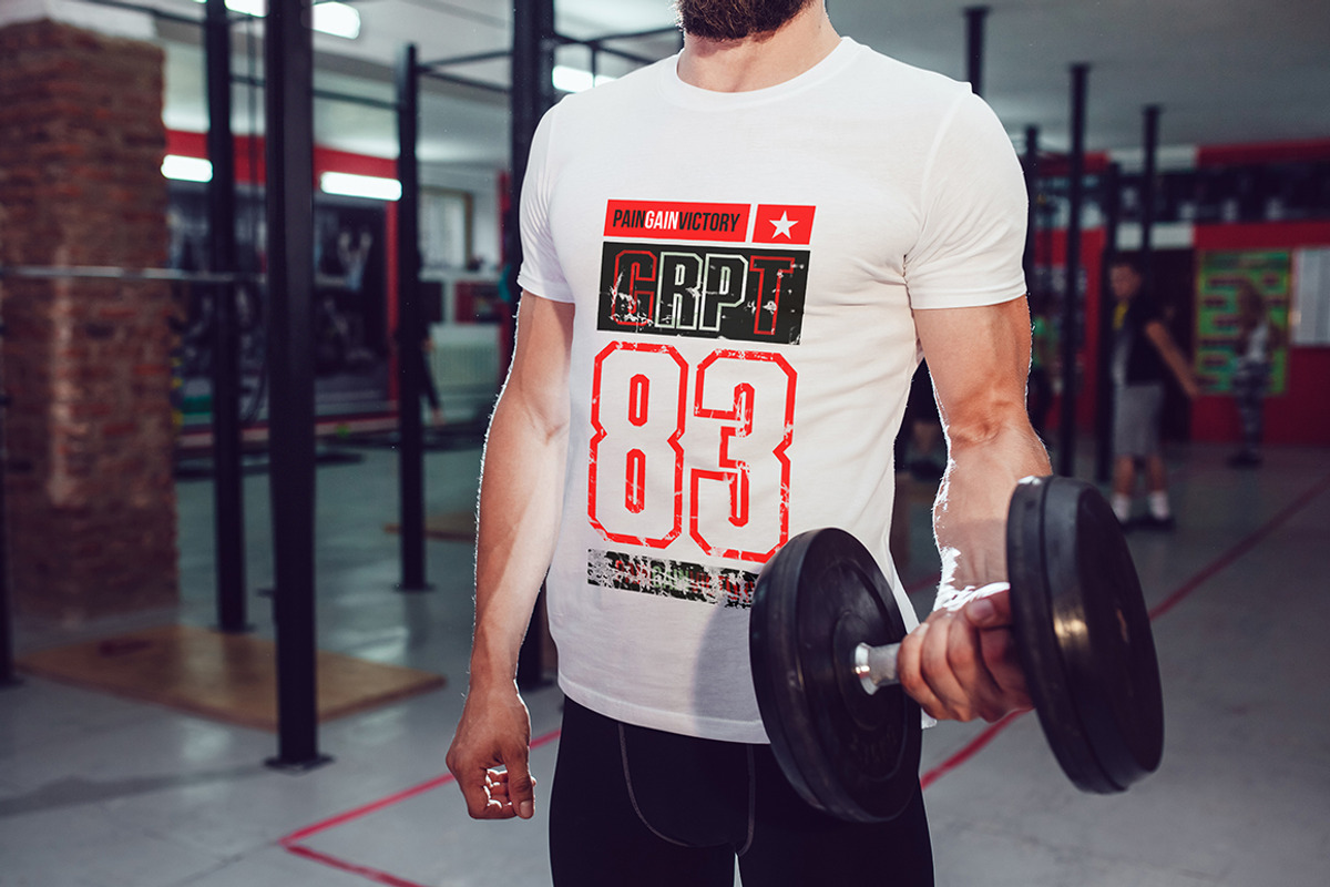 Sport T-Shirt Mock-Up, a Shirt Mockup by Freeman Studio (Photo 11 of 14)