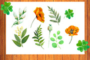 St Patrick's Day watercolor clipart, an Illustration by AkvarelRiver (Thumbnail 5 of 9)
