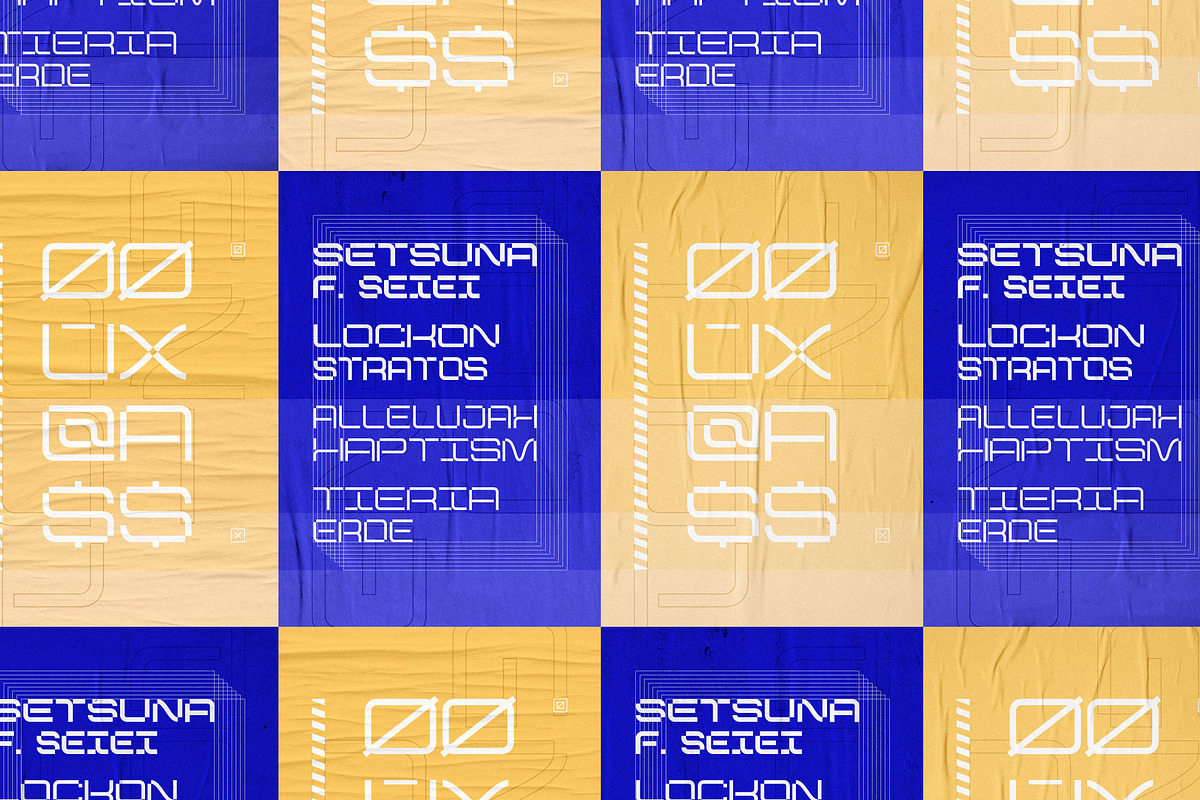 Inndamm Variable Typeface preview 7