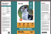 Cat Food Packaging Template, a Stationery Template by AIW SOLUTIONS (Thumbnail 4 of 6)
