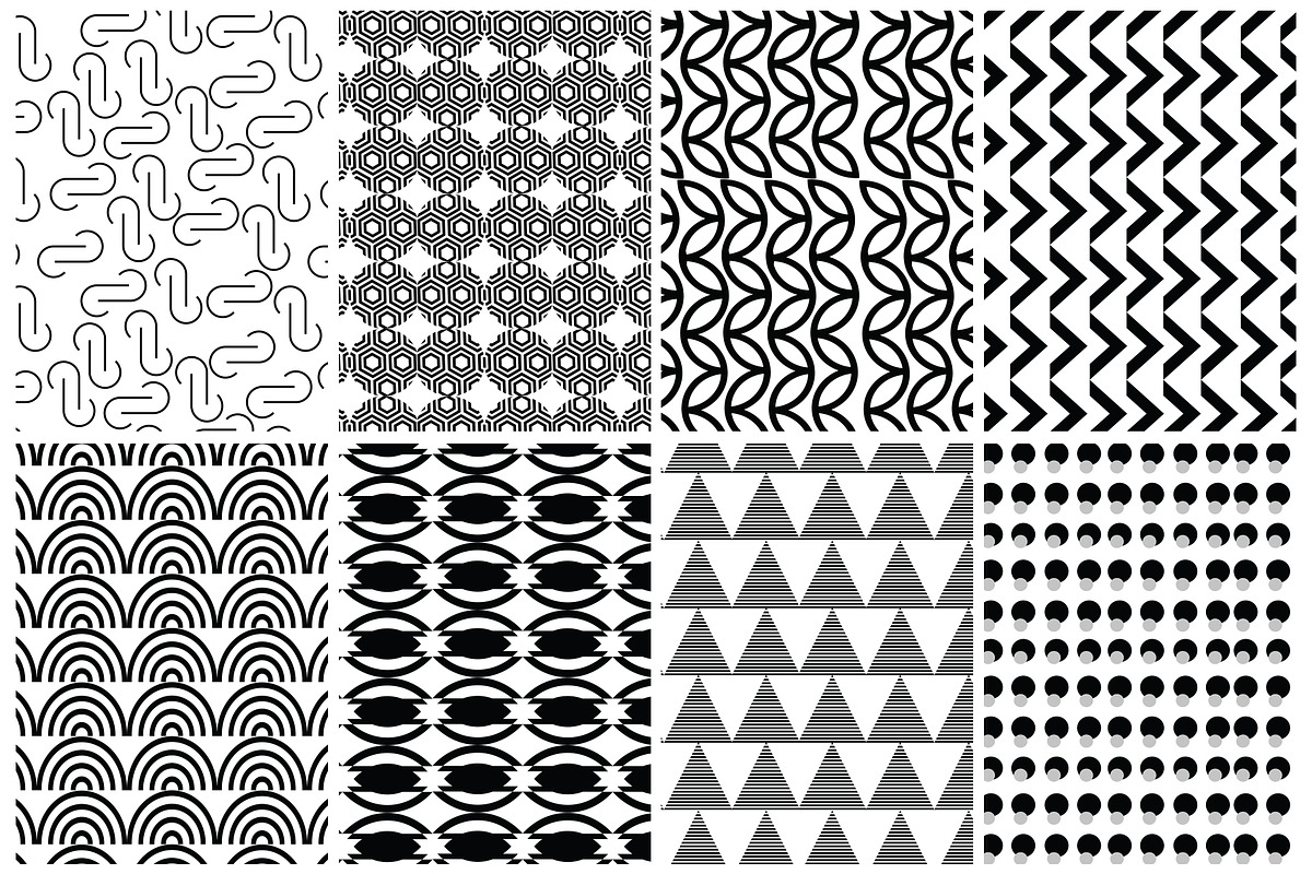 24 Geometric Patterns, a Pattern Graphic by Pixavics (Photo 8 of 8)