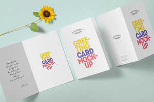 Greeting Card Mockups