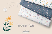Spring Flowers Collection - Patterns, a Pattern Graphic by PawLoveArt (Thumbnail 11 of 11)