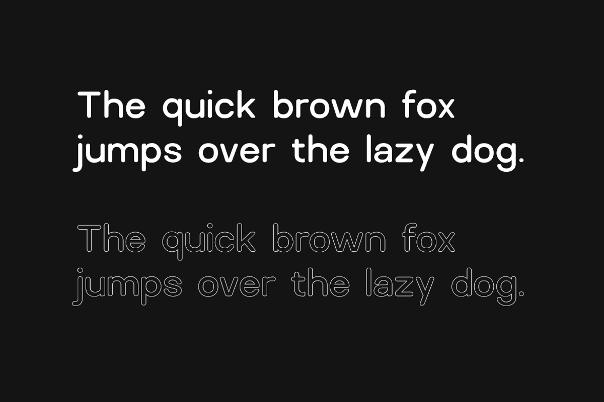 Relica Trio - Sweet Rounded Typeface preview 7