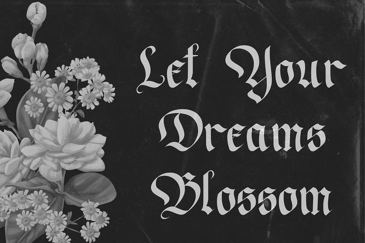 Mofkala - Blackletter Font, a Blackletter Font by Randi Irvan | Rvandtype (Photo 8 of 12)