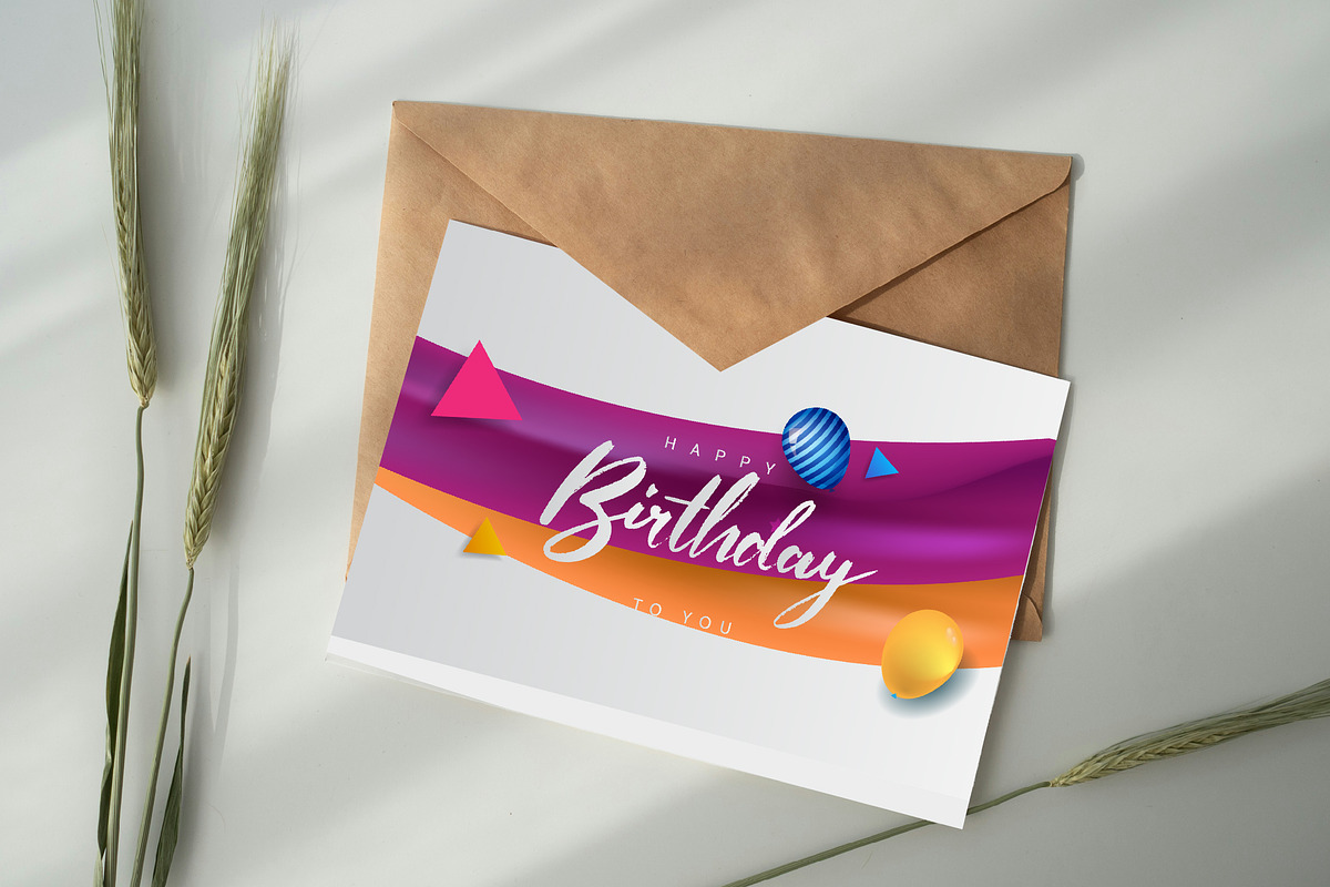 10 Pages Birthday Invitation Cards, an Invitation Template by OtpirusGraphic (Photo 3 of 6)