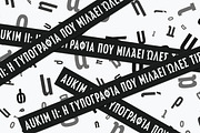 Aukim II, a Sans Serif Font by Aukimvisuel (Thumbnail 14 of 15)