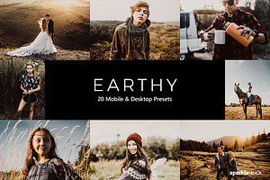 20 Earthy Lightroom Presets & LUTs