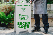 Chunky Popys Sticky Display Font, a Sans Serif Font by Heinzel Std (Thumbnail 10 of 12)