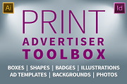 Print Advertiser Toolbox & Templates, a Magazine Template by Mikko Lemola (Thumbnail 1 of 6)