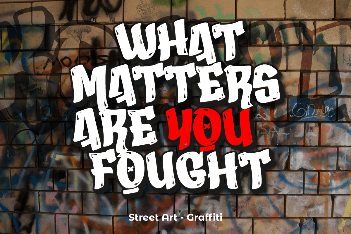 KOEEYA – Display Graffiti Font, a Handwritten Font by productype1 (Photo 9 of 13)