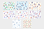 People characters set, a Person Illustration by Bezvershenko (Thumbnail 11 of 12)
