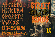 Strange Mystery Horror Metal Display, a Blackletter Font by dansdesign (Thumbnail 3 of 9)