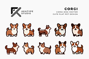 Corgi Vector, an Icon by Akatype Studio (Thumbnail 1 of 3)