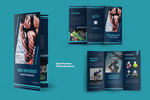 Sport Product Trifold Brochure