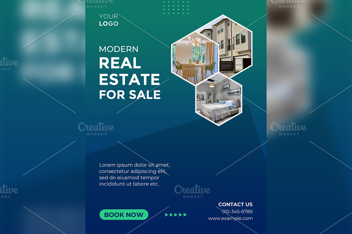 Real Estate Social Media Poster 80, a Social Media Template by shahsoft (Photo 2 of 2)
