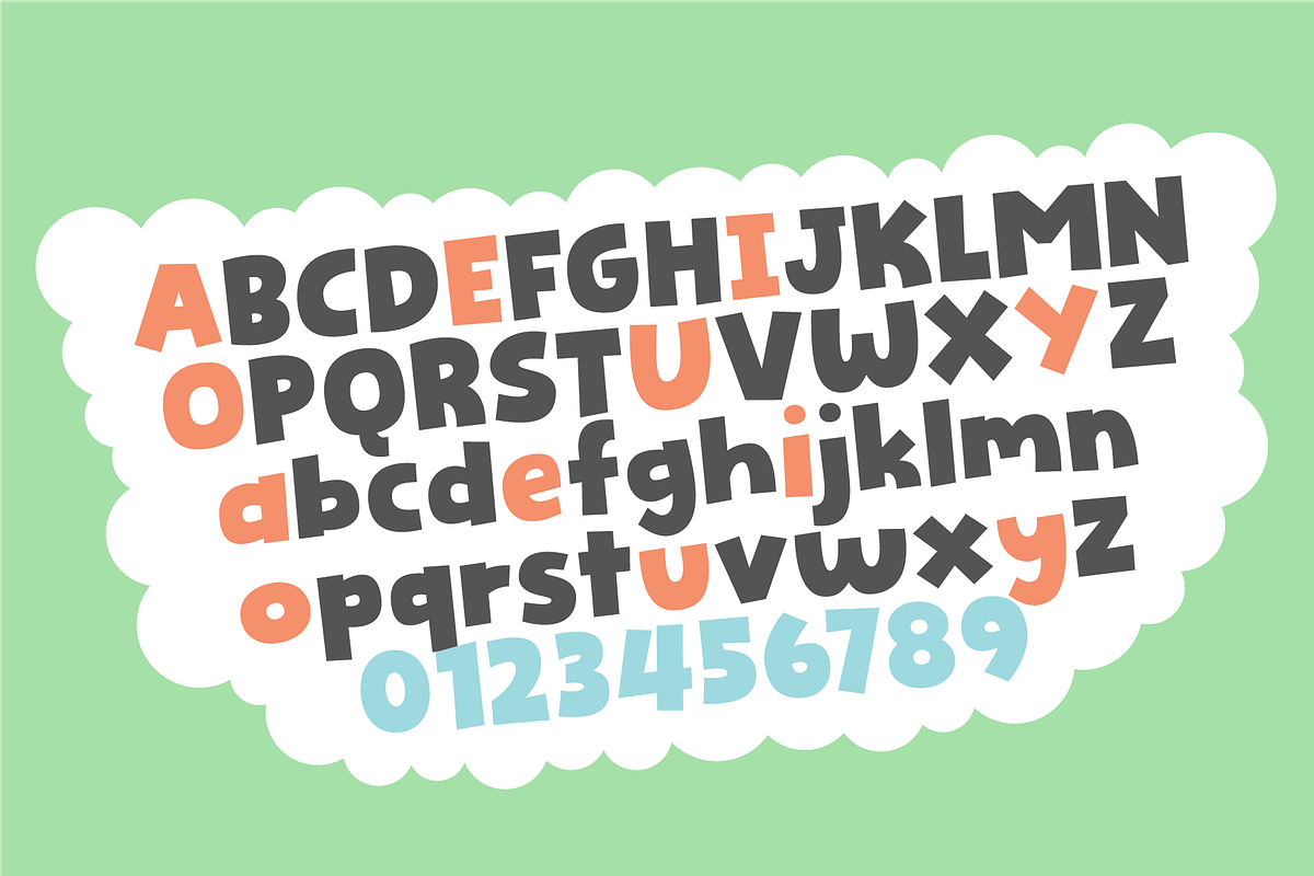Picky Action - Come join the fun!, a Sans Serif Font by pizzadudedotdk (Photo 3 of 4)