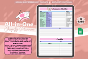Shopify Seller Planner Spreadsheet, a Stationery Template by bellaROSEworkshop (Thumbnail 2 of 6)