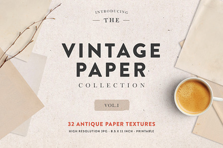 Vintage Paper Textures Vol.01