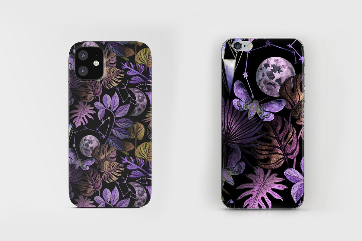 Mysterious forest, a Pattern Graphic by emeraldthue (Photo 3 of 7)