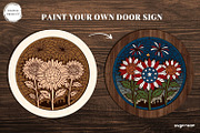 Patriotic Door Sign Bundle, a Decorative Illustration by svgocean (Thumbnail 15 of 16)