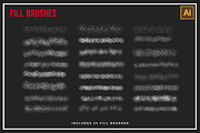 Illustrator Brushes Super Bundle, a Brush Add-On by AndrewPixel (Thumbnail 4 of 25)