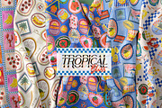 Tropical Bliss, a Pattern Graphic by MSNTY STUDIOX (Thumbnail 4 of 31)