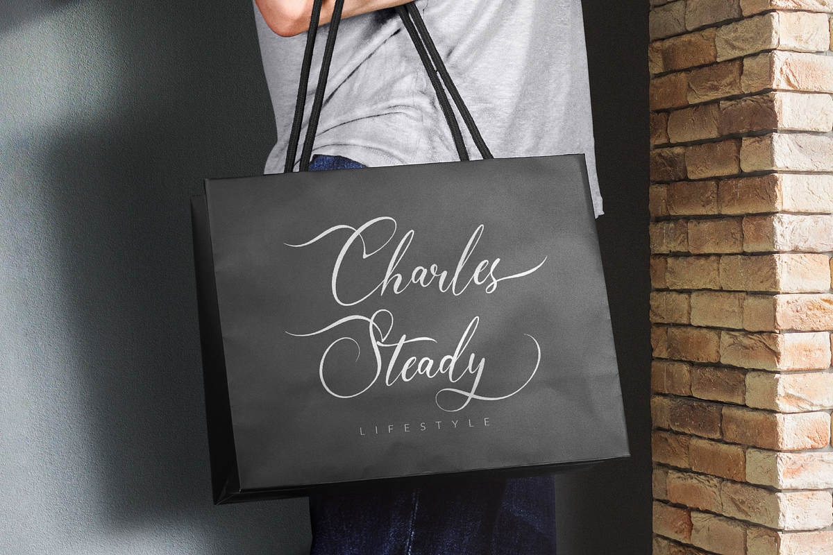 Mallsreya Beauty Calligraphy Script, a Script Font by gracetype_studio (Photo 4 of 12)