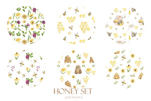 Honey Watercolor Set