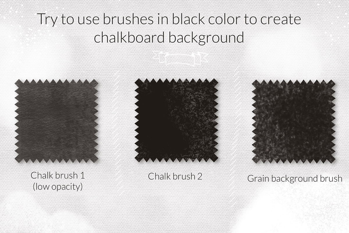 Procreate letter builder chalk brush, a Brush Add-On by Let's Art (Photo 10 of 11)