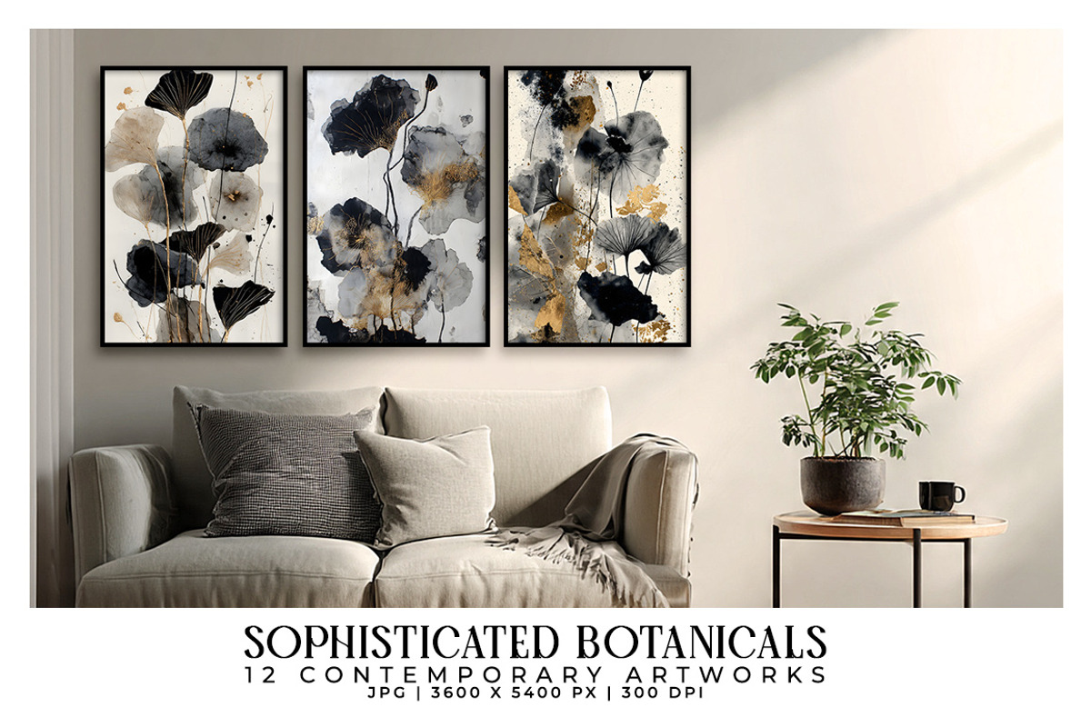 Sophisticated Botanicals, a Decorative Illustration by Digital Art Creations (Photo 4 of 7)