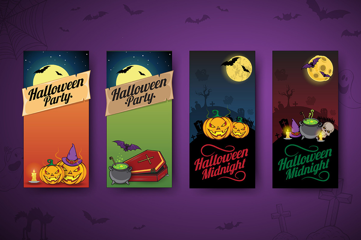 Halloween Ultimate Pack, a Decorative Illustration by Chuhastock (Photo 19 of 22)